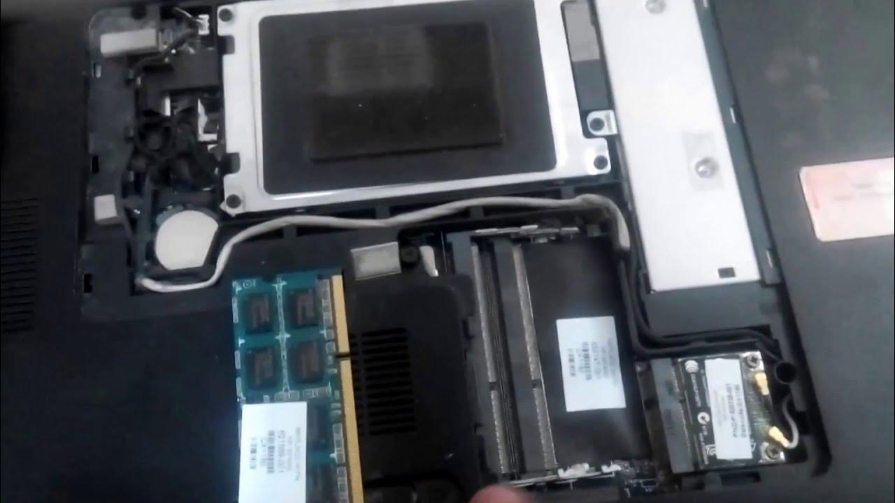 Udfordring Gods muggen How to upgrade RAM in hp DV6 Pavilion series laptops - YouTube