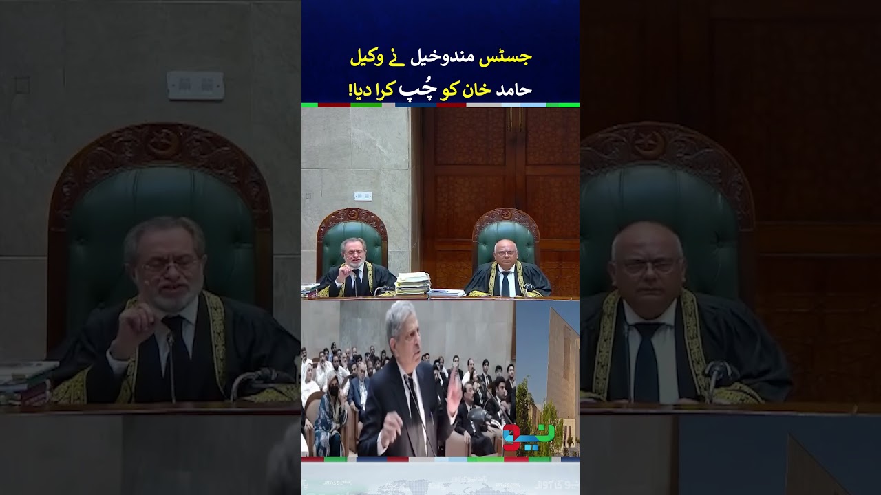 Justice Jamal Mandokhail Gets Angry at Hamid Khan - PTI Reserved Seats Case | 