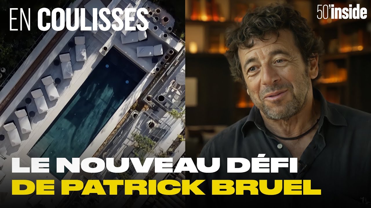 Patrick Bruel : son nouveau défi en Provence | 50'Inside | En Coulisses