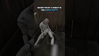 Never Trust A Robot In The Porta Potty #atomicheart #atomicheartgame