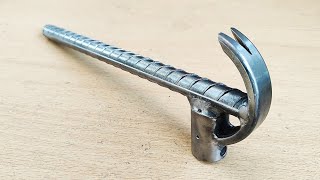 inventions and very practical work crafts of welders || Homemade iron hammer