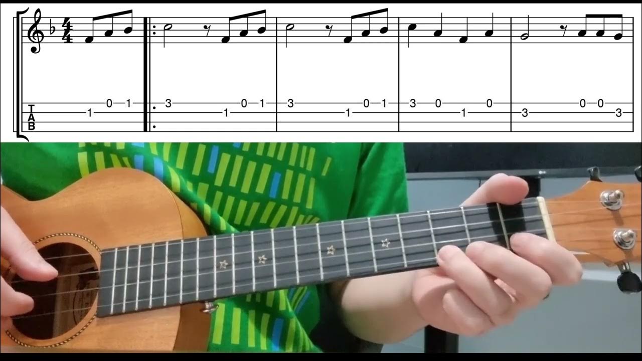 When The Saints Go Marching In Easy Beginner Ukulele Tab With