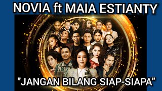 NOVIA ft MAIA ESTIANTI - JANGAN BILANG SIAPA-SIAPA (KONSER ICON MATERPIECE MAIA)