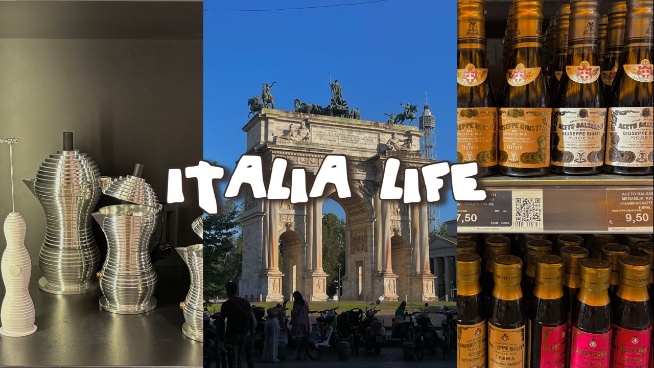 vlog 이탈리아 라이프 🤎l 밀라노기념품쇼핑 l torrefazione l 인트렌드 l eataly l my style bags l 밀라노맛집 +한국방문