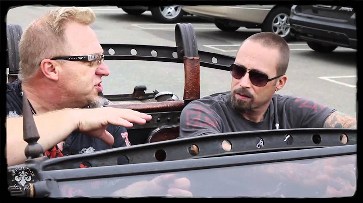 Affliction's Ski hangs with Sons of Anarchy's Davi...