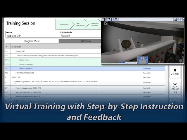 A Virtual Maintenance Trainer - Powered by VE Studio class=