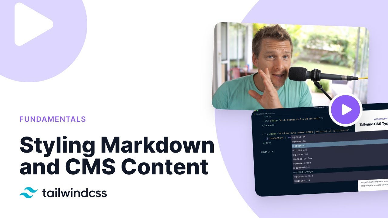 Styling Markdown and CMS Content with Tailwind CSS