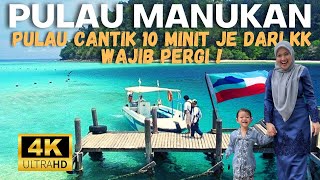 🇲🇾 Ep. 15 - Rupanya Pulau Manukan, 10 Minit Je Dari KK. Wajib Pergi !