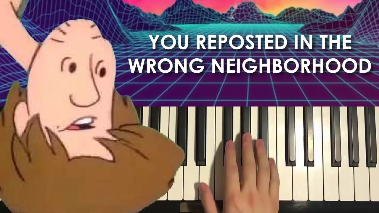Roblox You Reposted In The Wrong Neighborhood
