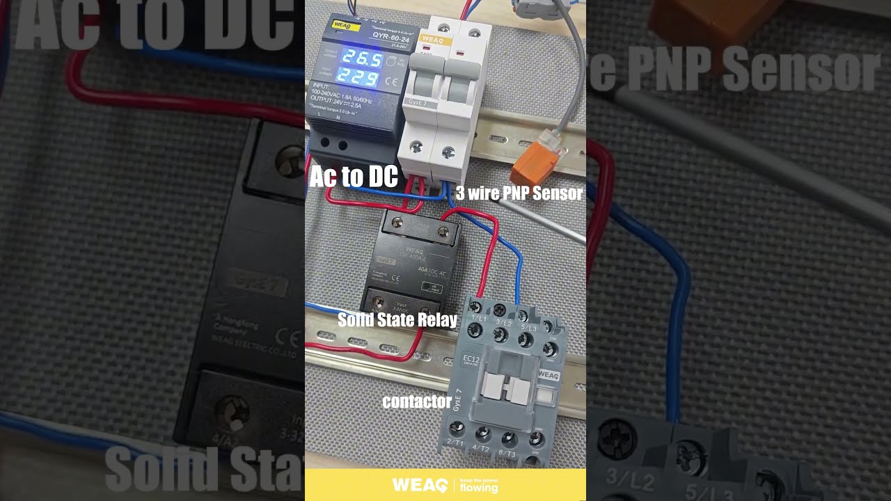 ESR Series Solid State Relay Connecting Sensor Contactor Reliable Power Control 