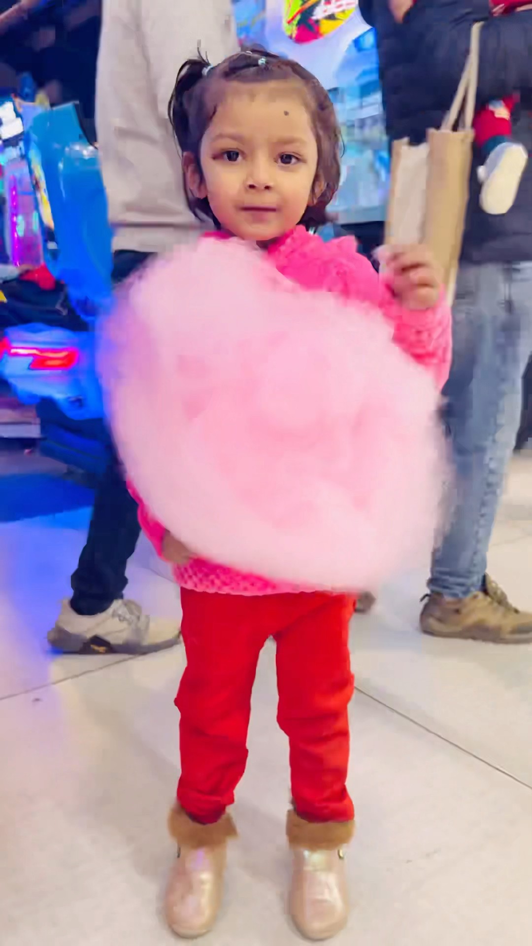 Tooktook ye cotton candy kaise bna rhi?