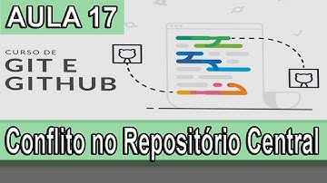 Curso Git - Aula 17 -  Resolvendo Conflito no Repositório Central do GitHub
