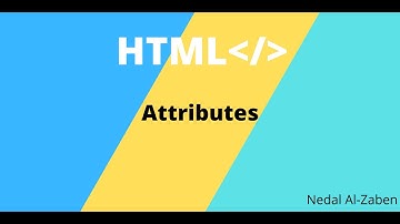 5- خصائص العناصر - HTML Attributes