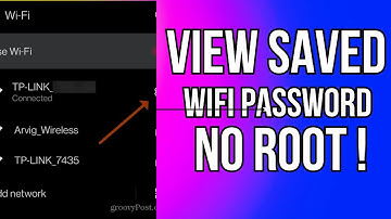 How To View My Saved WiFi password on Android without Root (2023)
