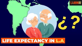 Which Latin American country has the lowest average life expectancy