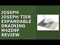 Joseph Joseph Tier Expandable Draining Board, Dish Rack Drainer, Plastic - Best Budget Option? 🤯