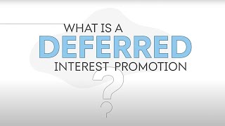 Deferred Interest Promotions | Synchrony