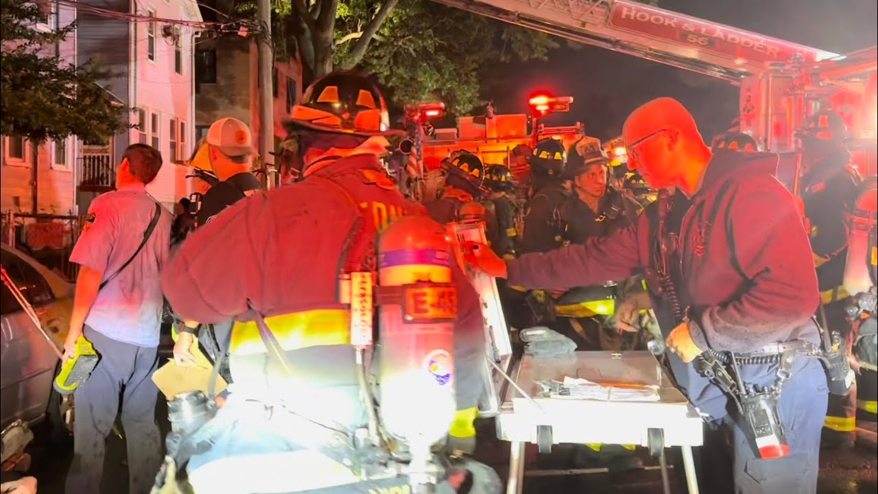 FDNY Bronx 2nd Alarm Box 3466 Fire was on 3 Floors of a Private ...