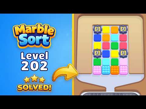 Marble Sort Level 202 Walkthrough & Solution