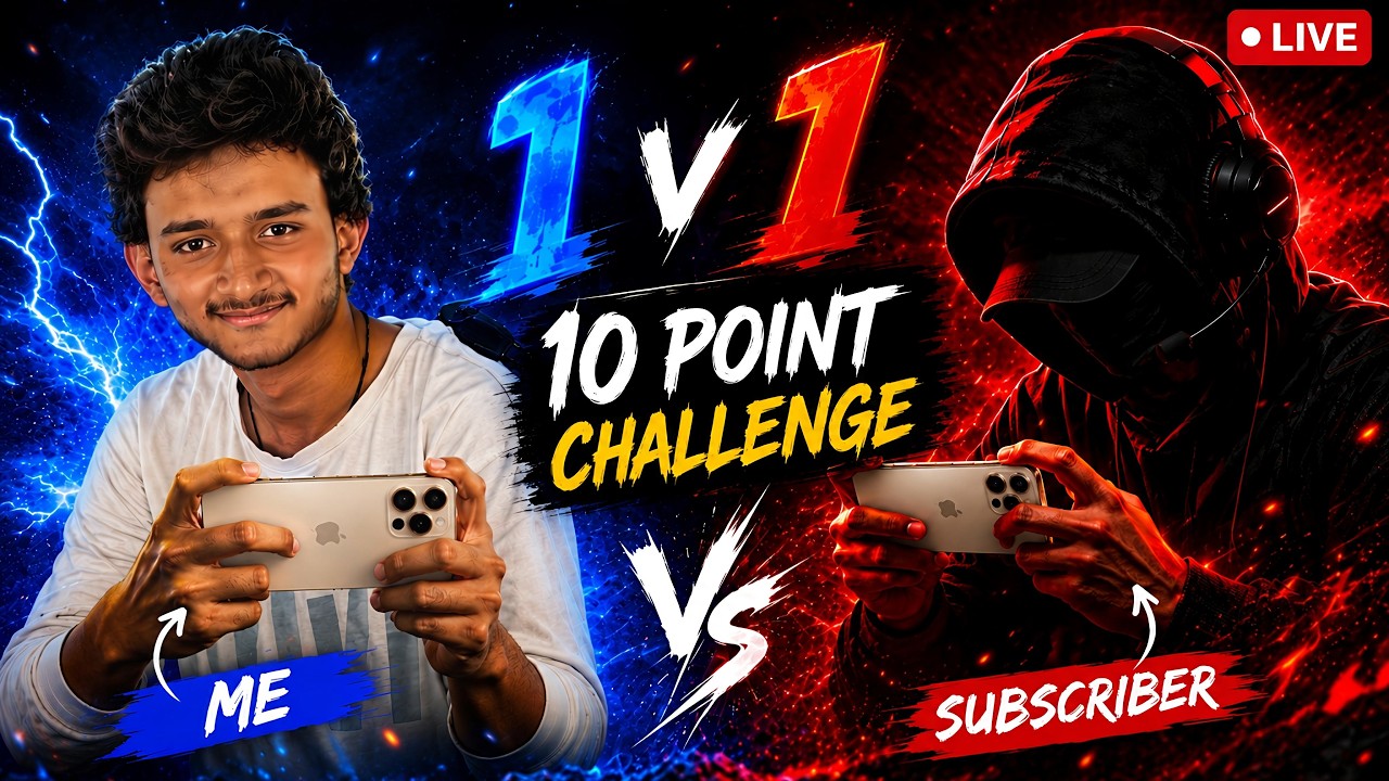 🏆🔴 BGMI LIVE 1v1 💀 Play Against PhantomSRM👑🔥 | #BGMILIVE #LiveGaming #mobilegaming #tdm