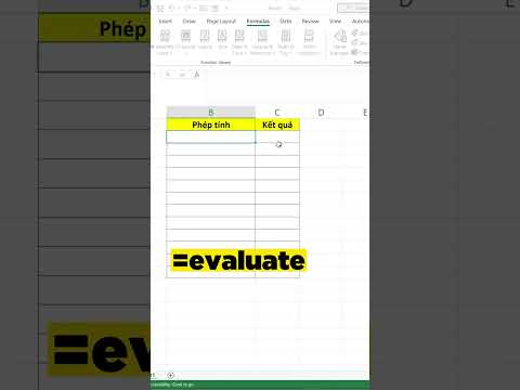 [Thủ thuật Excel] Cách để nhập phép tính và Excel tự động trả về kết quả ở ô bên cạnh #Shorts mới 2023