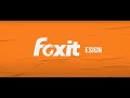 Foxit eSign Online Forms
