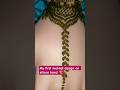 My first mehndi designs on silicon hand.#henna#mehndi|mehndi design||Simple back hand mehndi design|