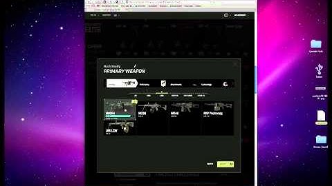 How to change the color of your MW3 Classes