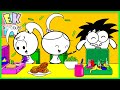 School Morning Routine! Making Back to School Healthy Lunch with Moe and EK Doodles