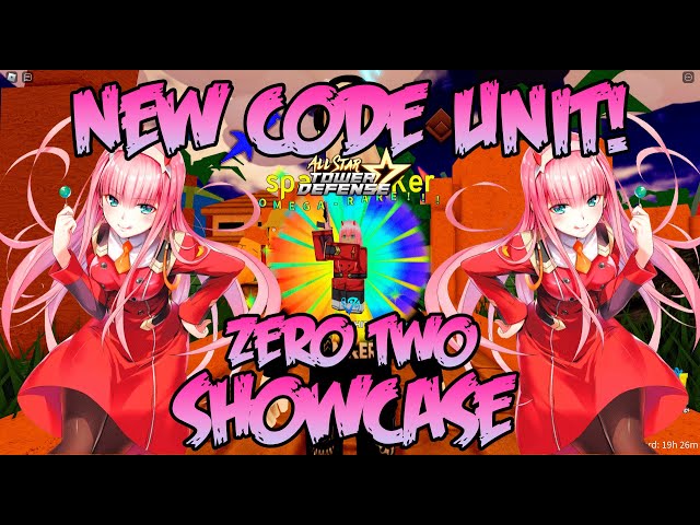 😈 FREE ZERO TWO CODE UNIT IN ALL STAR TOWER DEFENSE! 😈