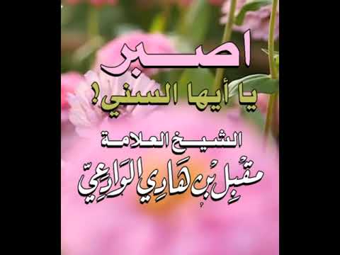 نصيحة لكل من هو سني الشيخ مقبل الوادعي