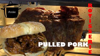 AIR FRYER Rotisserie Pulled Pork Sandwich