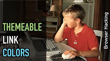 Browser hacking: Using the system theme for LibHTML link colors