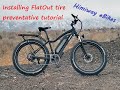 Himiway eBike - FlatOut flat tire preventative How-To