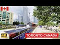 Toronto the biggest city in canada 4k
