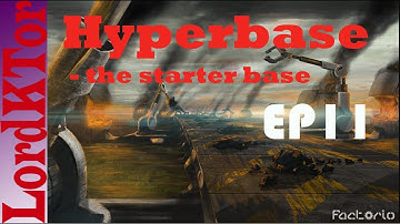 Factorio 0.16 Hyperbase - the starter base EP11: Iron Outpost