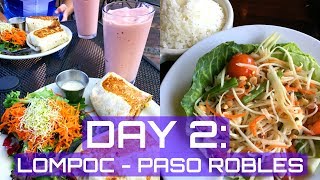 VEGAN CURRY BURRITO + THAI FOOD // WHAT I EAT IN A DAY VLOG