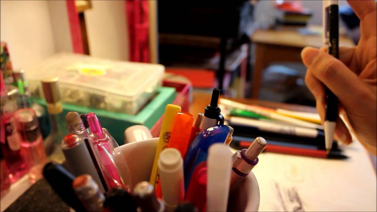 Pens and Pencils [ASMR]
