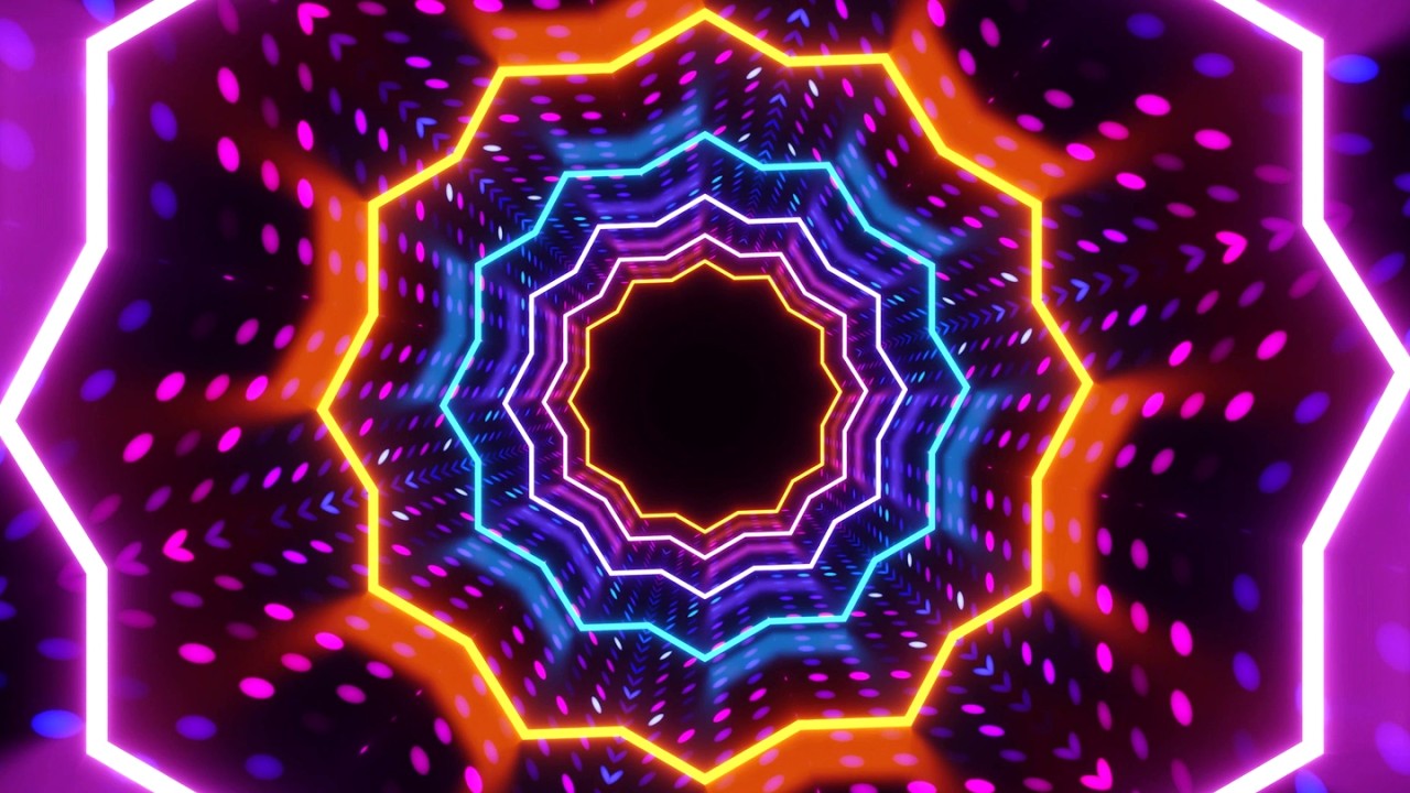 4k Abstract Mind Relaxing Metallic Color Neon background Screensaver Video Background Loop