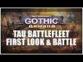 Battlefleet Gothic: Tau First Look and Battle