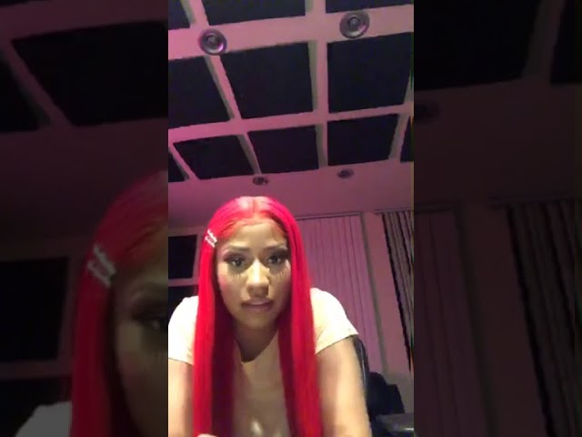 Nicki Minaj - Instagram Live (July 28, 2019)