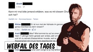 In der Schule mit Chuck Norris - Facebook Fail / Win