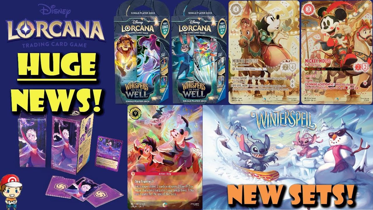 New Sets! Toy Story Confirmed! New Products! HUGE Disney Lorcana GenCon Update!