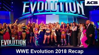 WWE Evolution 2018 Recap - ACB Wrestling Talk