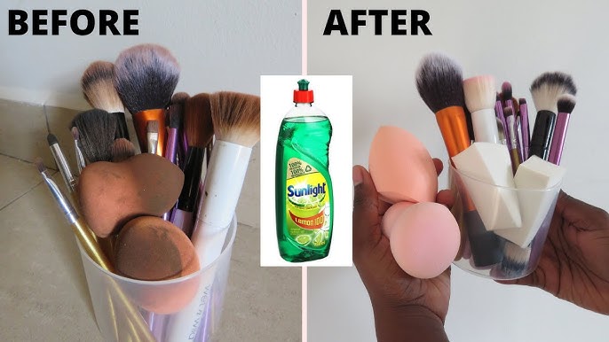 The Easiest Way to Clean Your Makeup Brushes - Merrick's Art