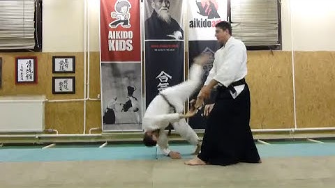 ushiro katate kubijime sankyonage [TUTORIAL] Aikido advanced techniques