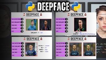 DeepFace Based Face Recognition Project in Python | OpenCV + Deep Learning Explained