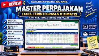 MASTER PERPAJAKAN EXCEL — Semua Pajak Jadi 1 File?! 😱 | Review Lengkap & Cara Kerjanya