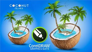 Photo Manipulation Ep 3 | CorelDraw Tutorial | Glow Effect in coreldraw