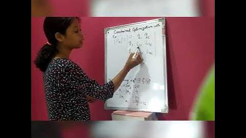 Constraint Optimization Part II